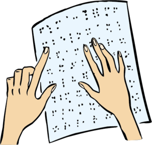 Blinden-Schrift
