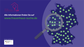 Grafik zur Frauenhaus-Suche